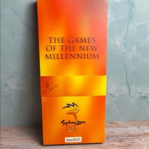 Vintage 2000 Swatch Watch Commemorative 2000 SYDNEY OLYMPICS